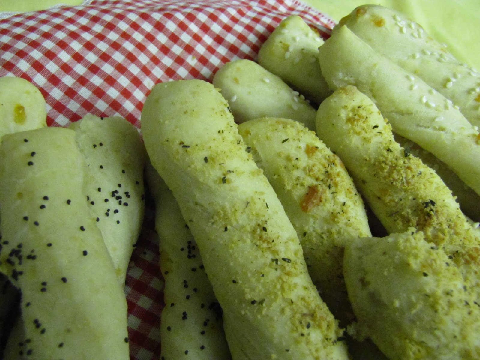 Caroline's Cakes & Crafts Cheesy Sourdough Breadsticks