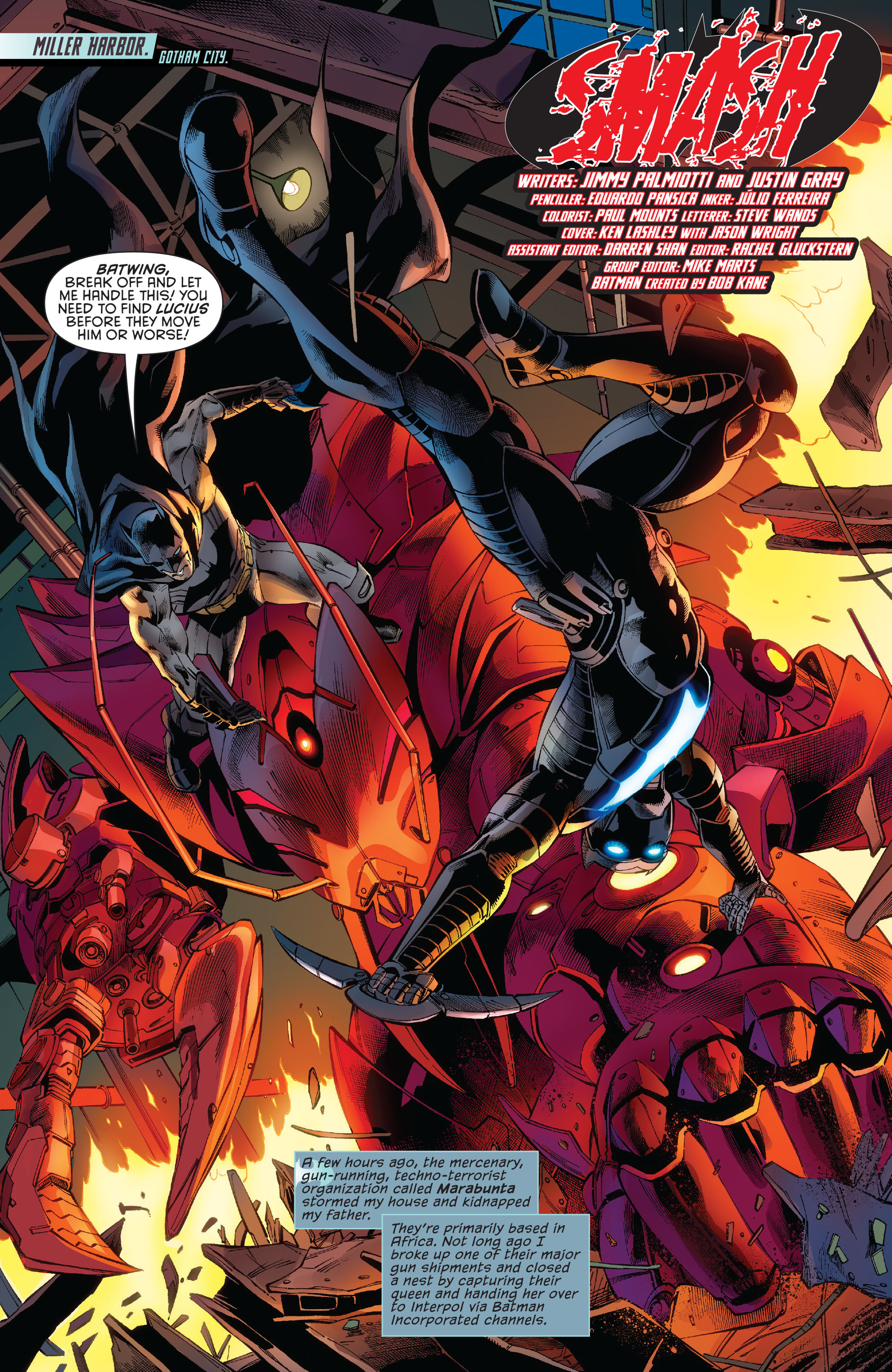 Read online Batwing comic -  Issue #23 - 2