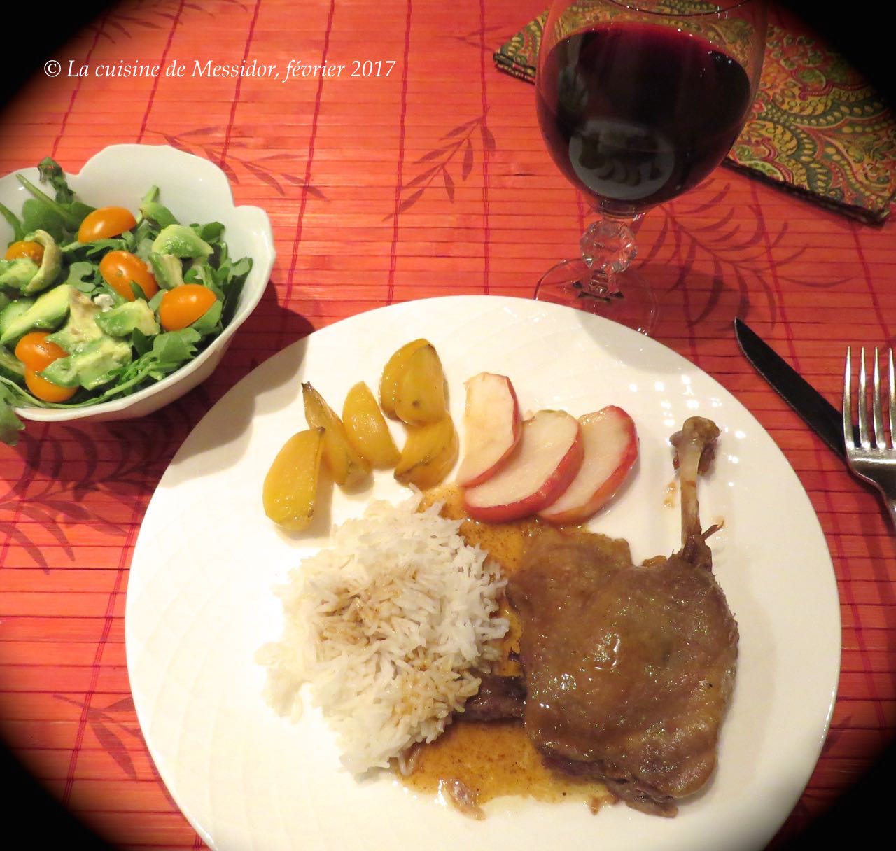 La cuisine de Messidor Cuisses de canard confites, parfaits