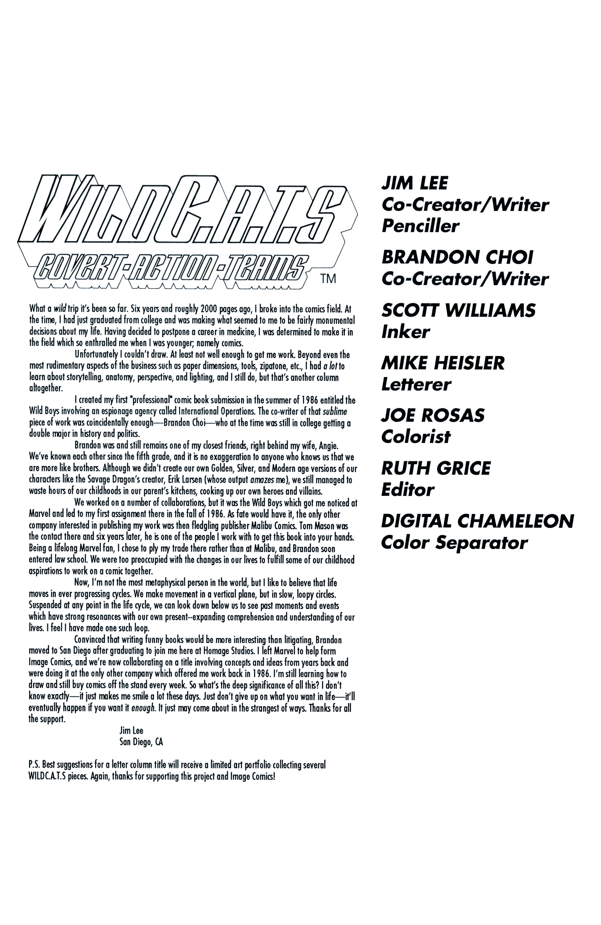 Read online WildC.A.T.s: Covert Action Teams comic -  Issue #1 - 2