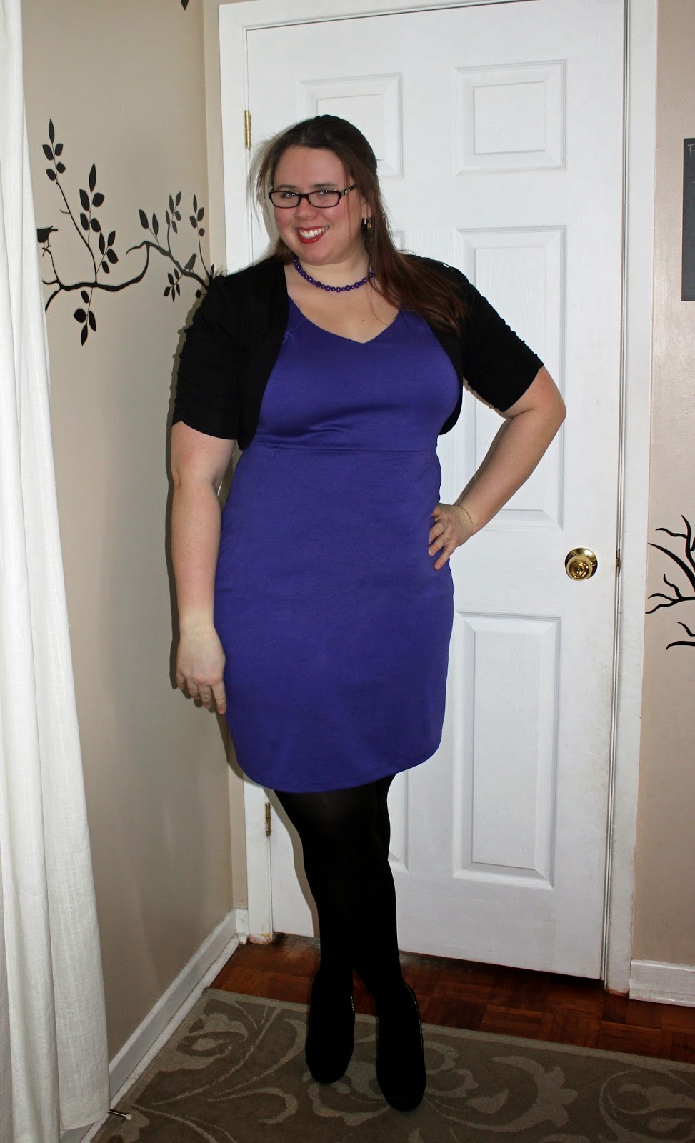 What Mama Wears: The girl in the Purple Dress