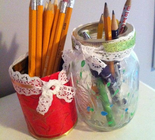 DIY and Craft Ideas DIY Fancy Handmade Pencil Holder