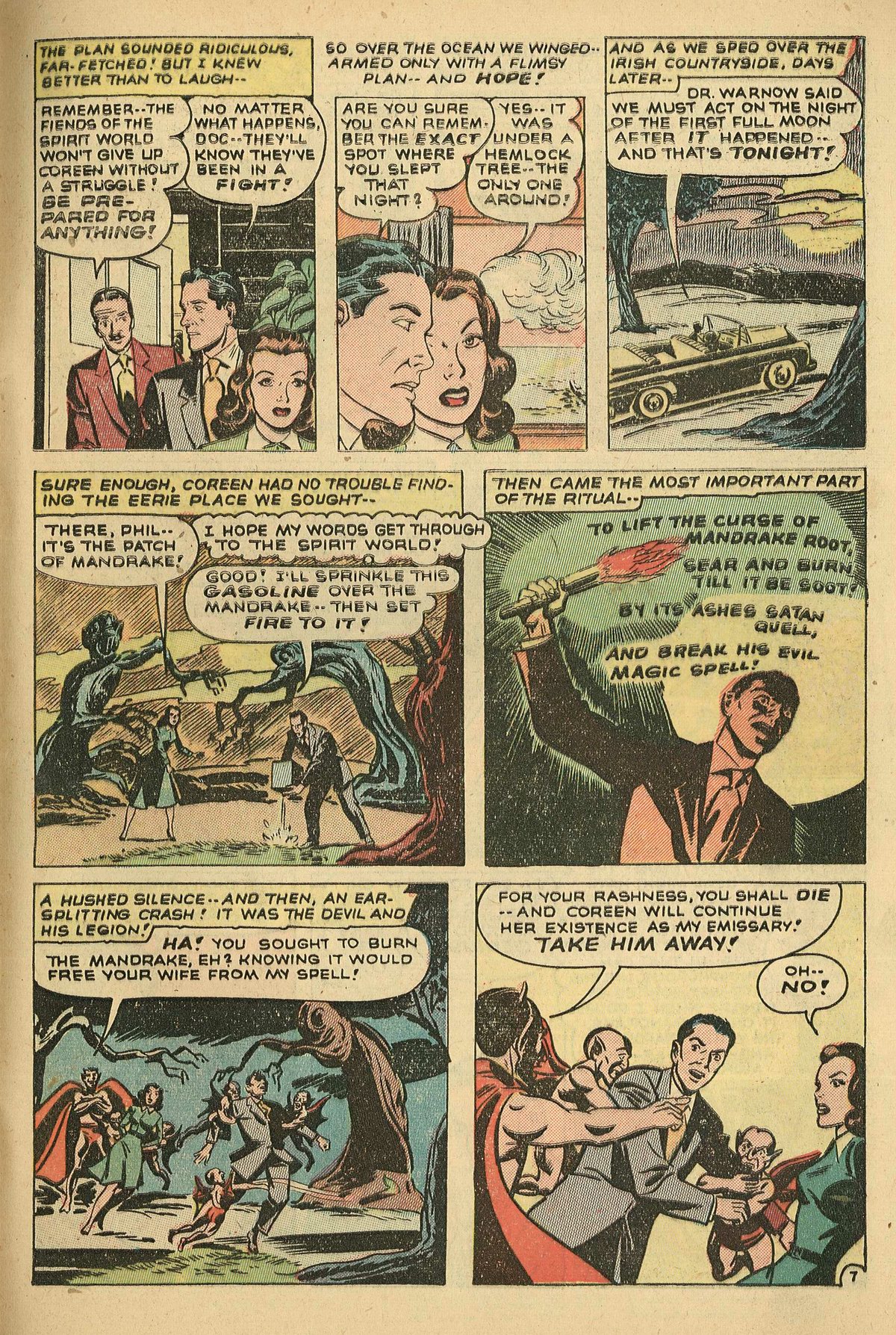 Read online Adventures Into The Unknown comic -  Issue #44 - 33