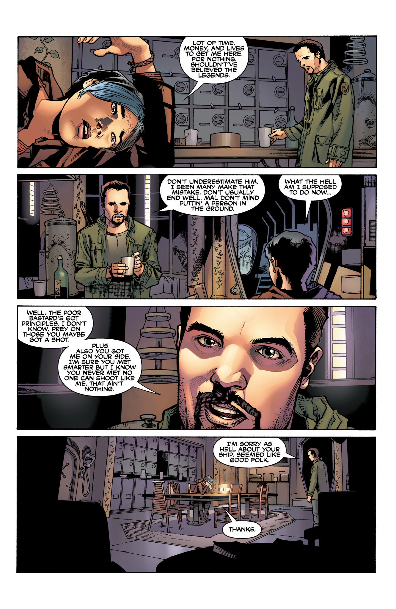 Read online Serenity: Firefly Class 03-K64  Leaves on the Wind comic -  Issue #3 - 11