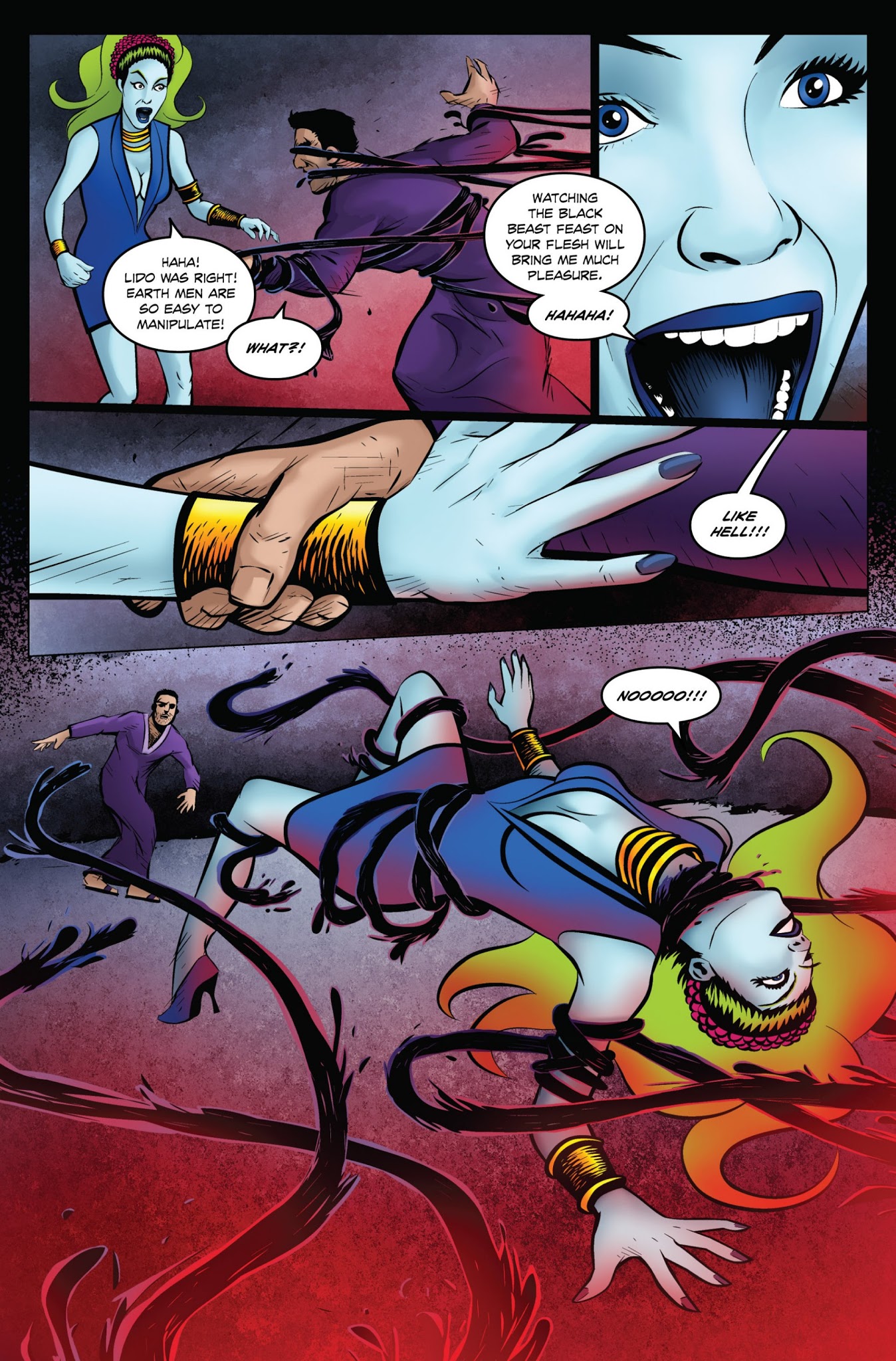 Read online Space Women Beyond the Stratosphere comic -  Issue # TPB - 55