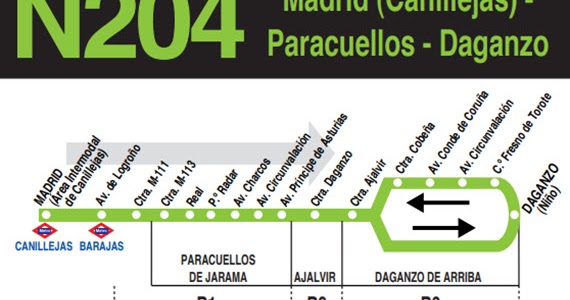 Noticias de Madrid Nuevas líneas de autobuses interurbanos nocturnos