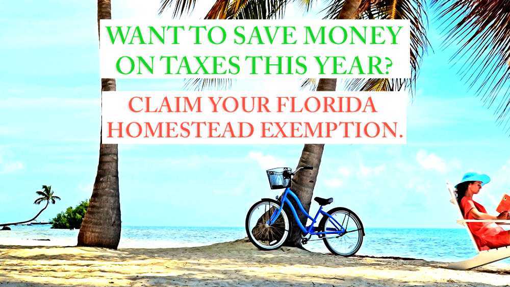 Homestead exemption in Florida