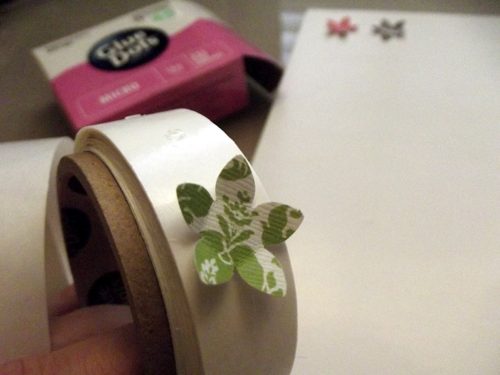 4 Pears: Scrapbook Paper Flowers