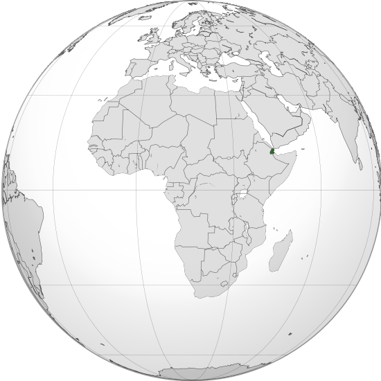 Letak negara Djibouti