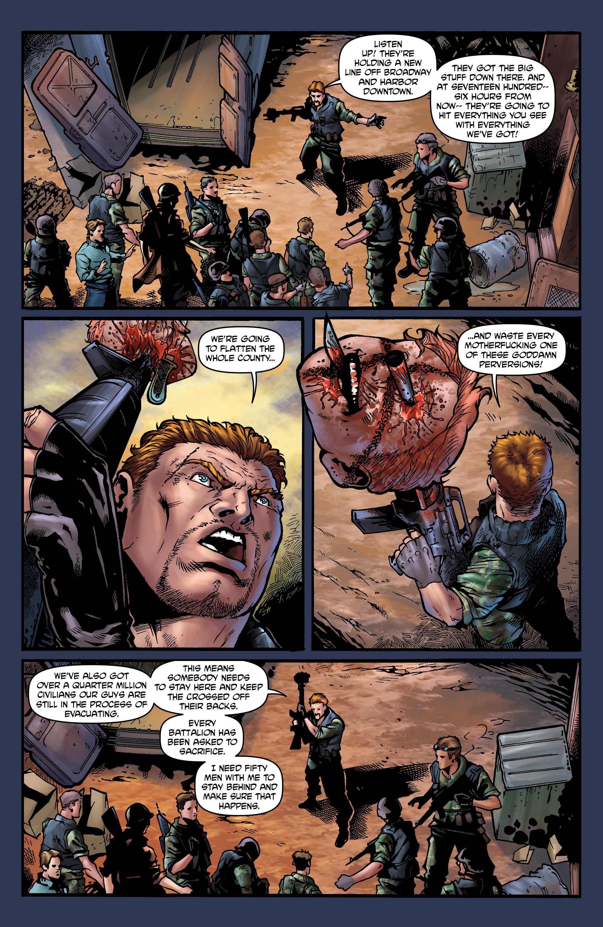 Read online Crossed: Badlands comic -  Issue #67 - 25