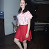 Raai Laxmi Hot In Mini Red Skirt At Birthday Party