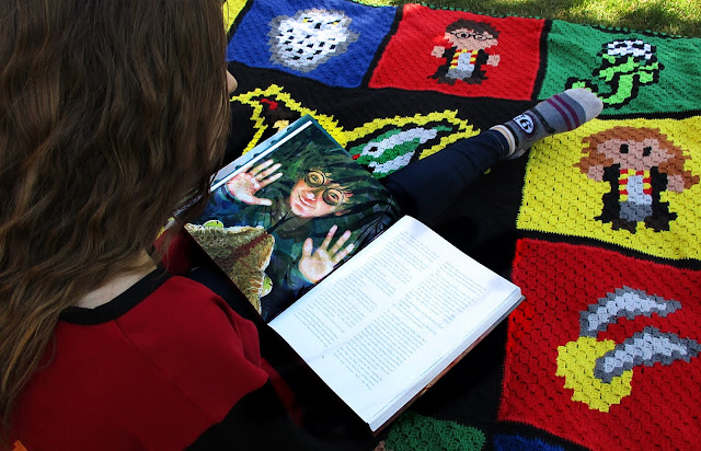 Crochet blanket Harry Potter CAL, Häkeldecke Harry Potter CAL