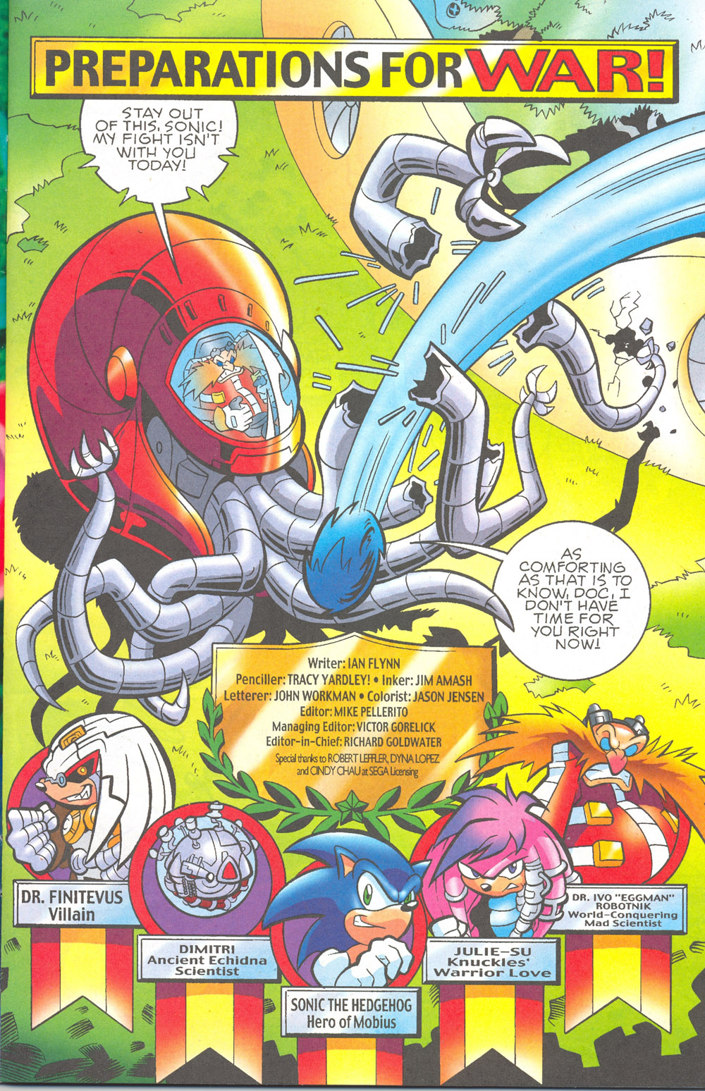 Read online Sonic The Hedgehog comic -  Issue #180 - 2