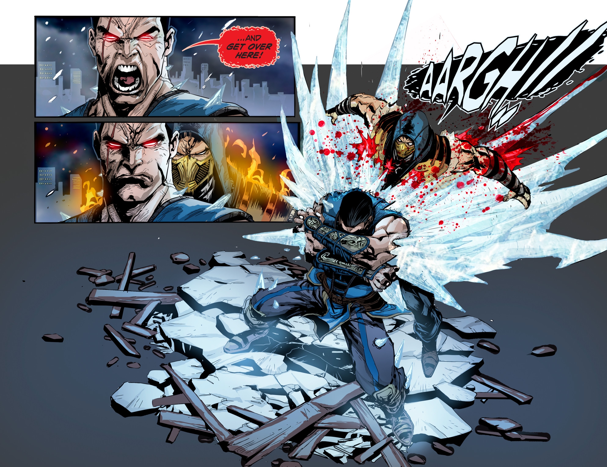 Read online Mortal Kombat X [I] comic -  Issue #14 - 10