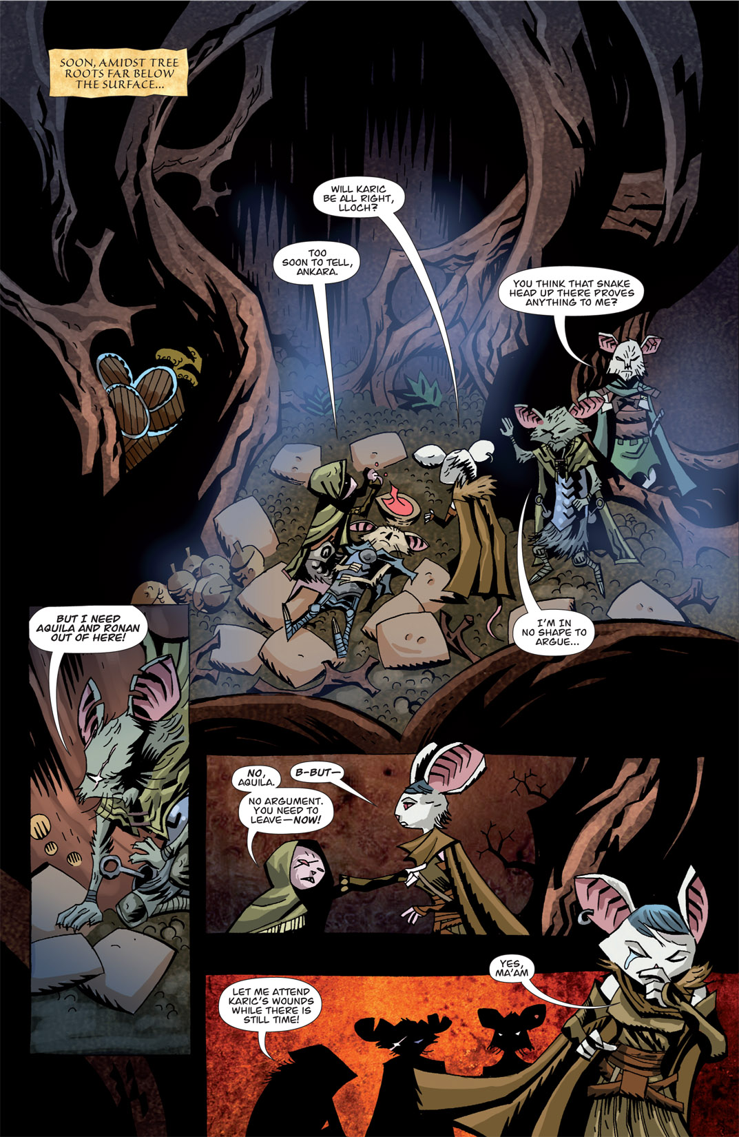 Read online The Mice Templar Volume 3: A Midwinter Night's Dream comic -  Issue #1 - 10