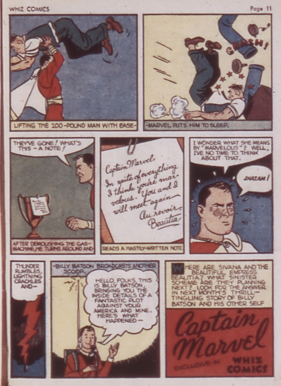 Read online WHIZ Comics comic -  Issue #3-April 1940 - 13