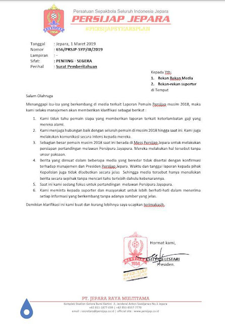 Dilaporkan Pemain ke Polisi, Bos Persijap Belum Percaya 1 WhatsApp%2BImage%2B2019 03 02%2Bat%2B07.50.44%2B%25282%2529