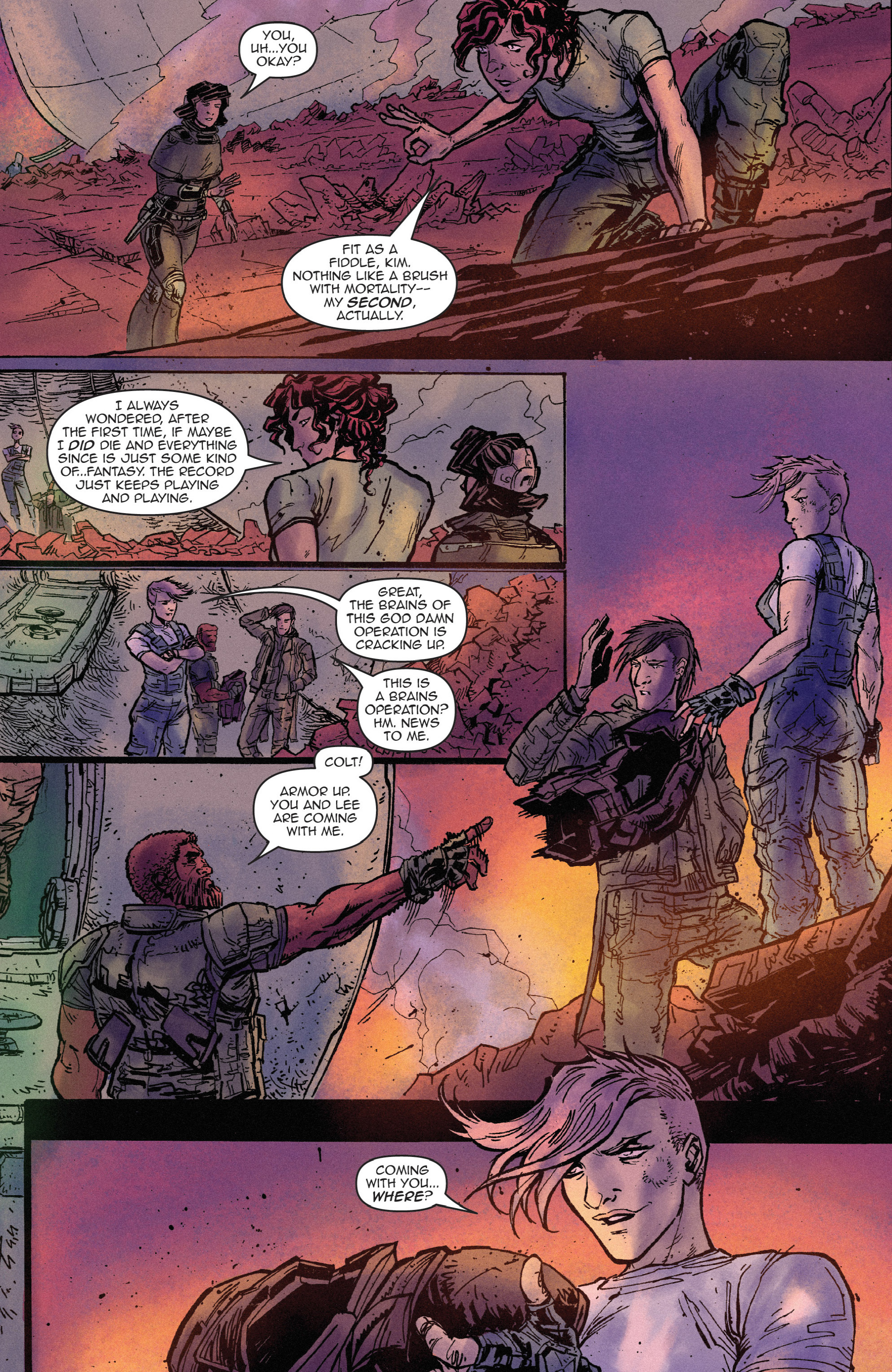 Read online Roche Limit: Clandestiny comic -  Issue #1 - 17