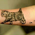 Funny cat tatoo
