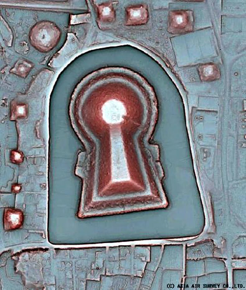 chibalove The Mysterious 'Kofun' Tombs of Japan.