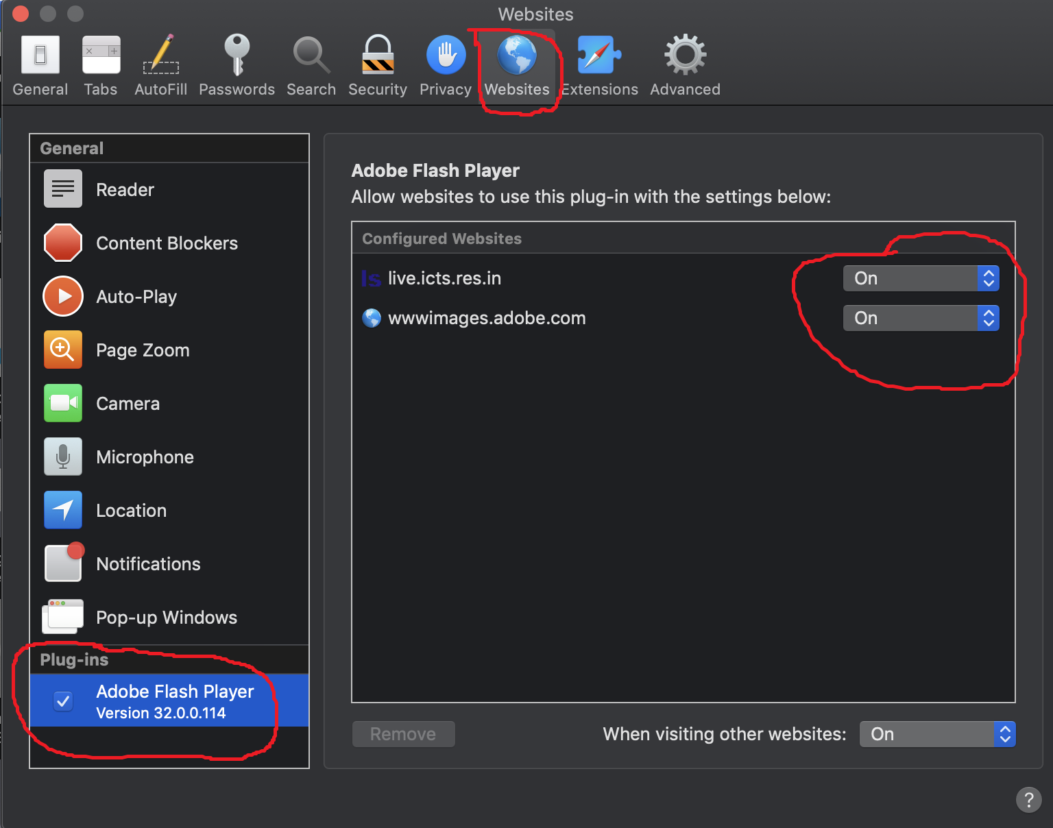 How to enable flash and java script on apple iMac Tech IT Admin