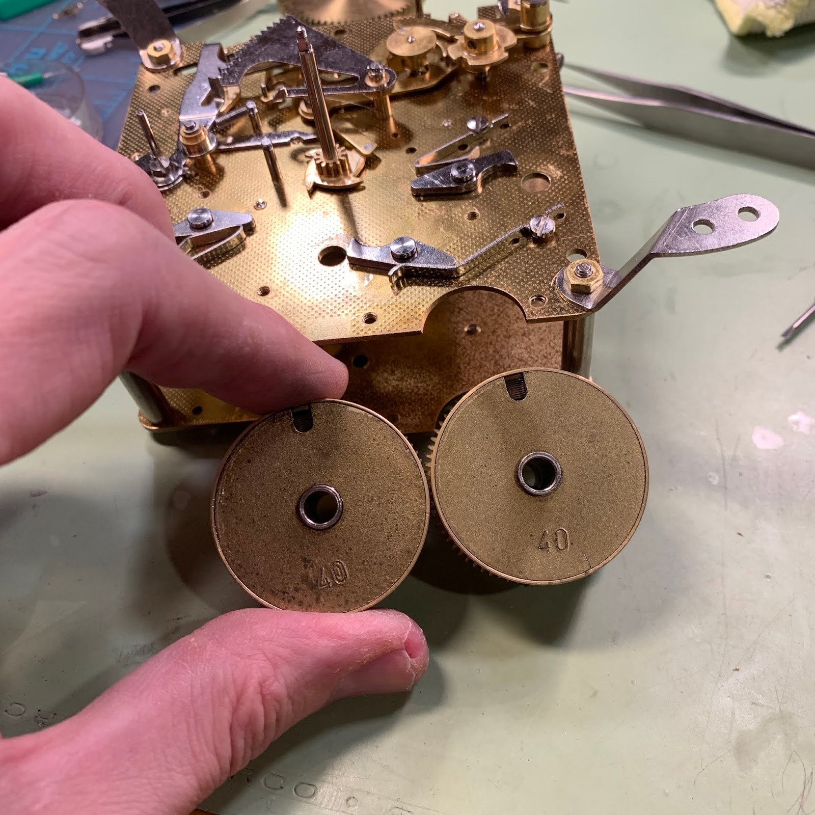 Vintage Hamilton Watch Restoration 1977 Hamilton Mantel Clock