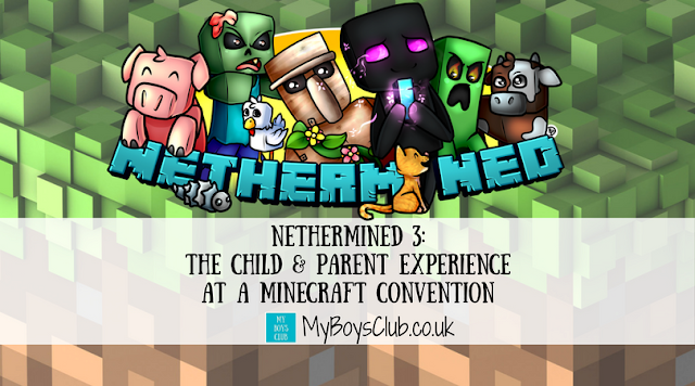 The parent and child's experience at a Minecraft Convention - Nethermined 3 Newcastle