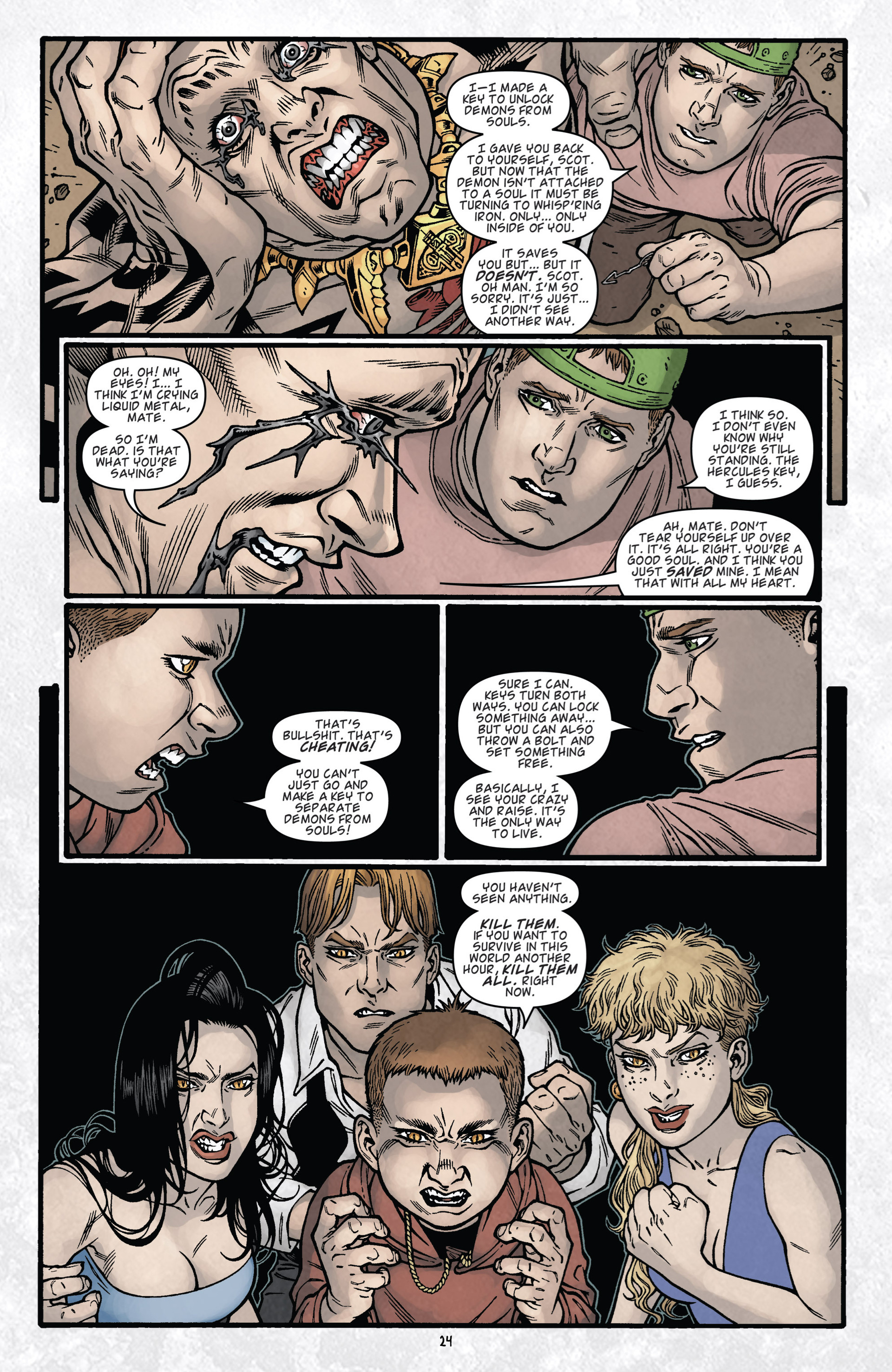 Read online Locke & Key: Alpha comic -  Issue #1 - 25