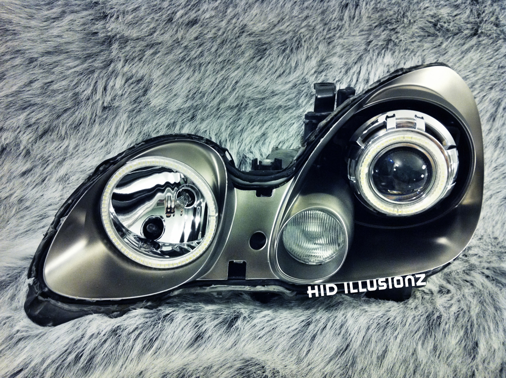 HID ILLUSIONZ Lexus GS300 FXR Cayenne 2 HID Retrofit Projector Headlights