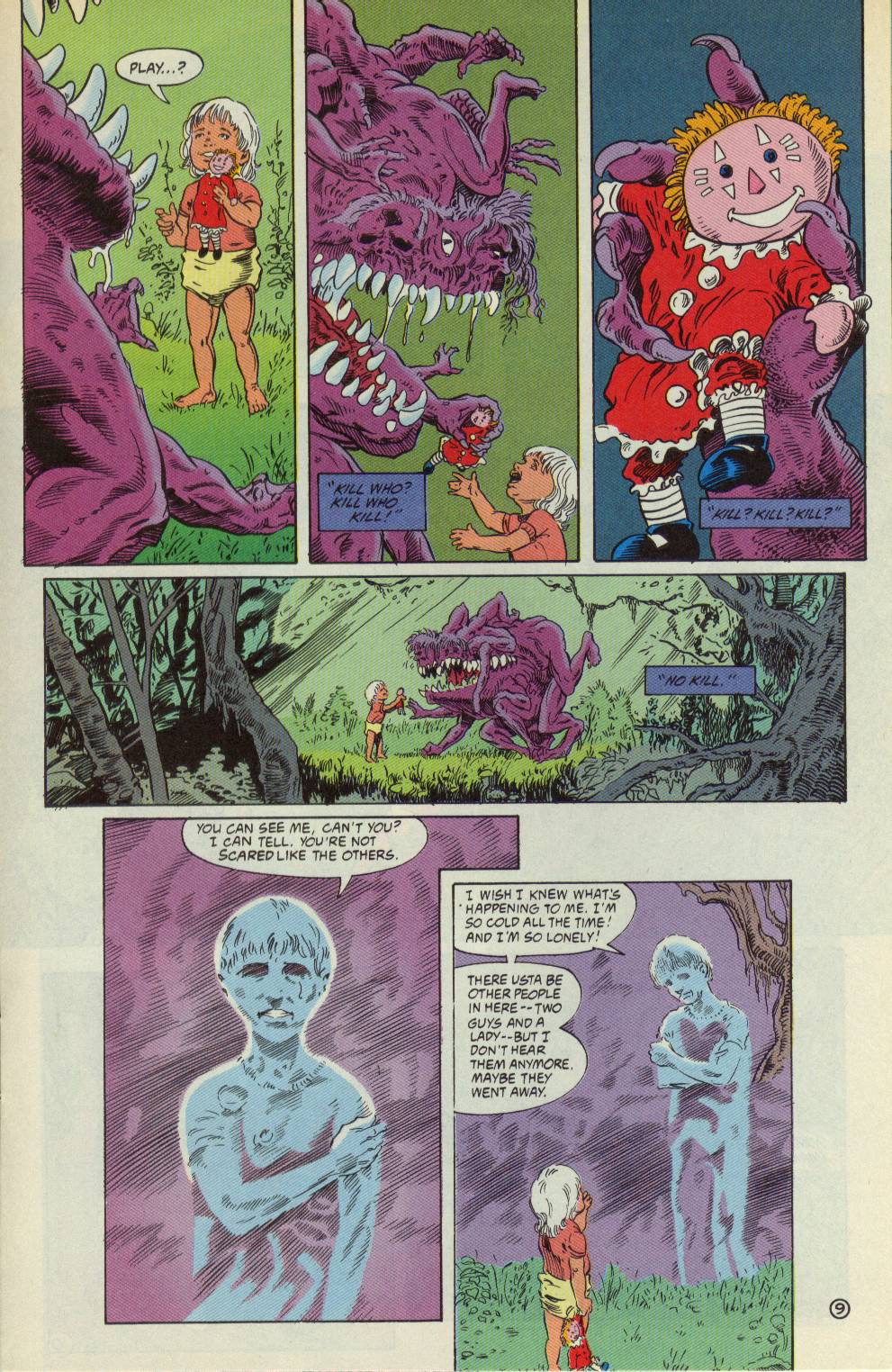 Read online Swamp Thing (1982) comic -  Issue #118 - 10