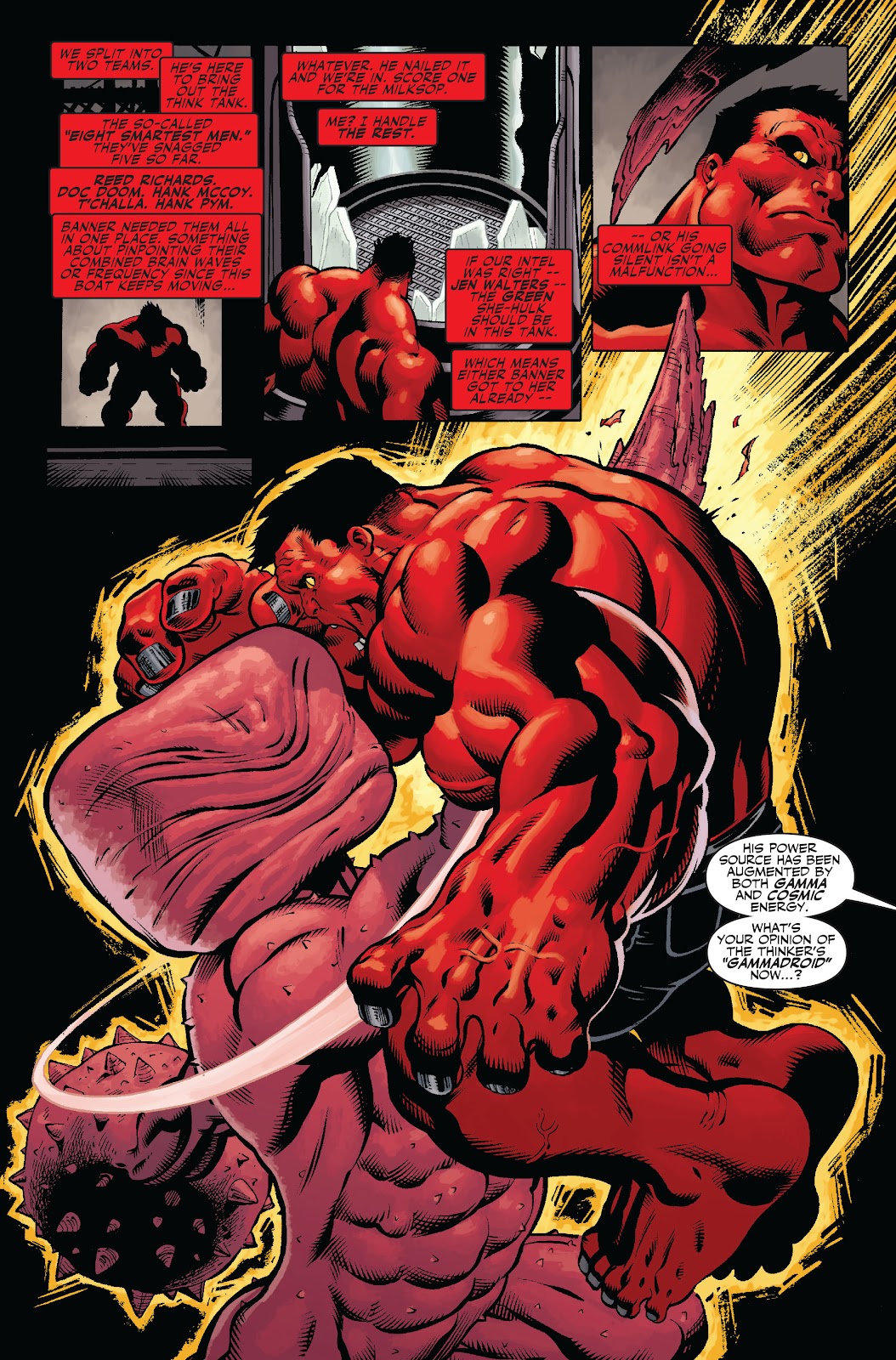 Red Hulk Marvel Strike Force animation by DJRobE on DeviantArt