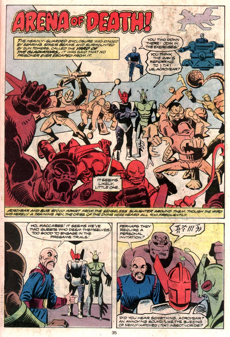 Read online Micronauts (1979) comic -  Issue # _Annual 1 - 26