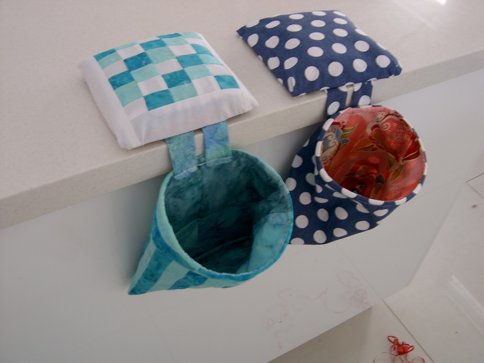 "Time's fun when you're having flies." Pin cushion bins