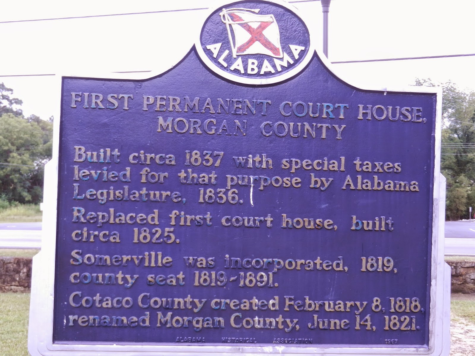 Alabama Yesterdays Somerville's Historic Courthouse