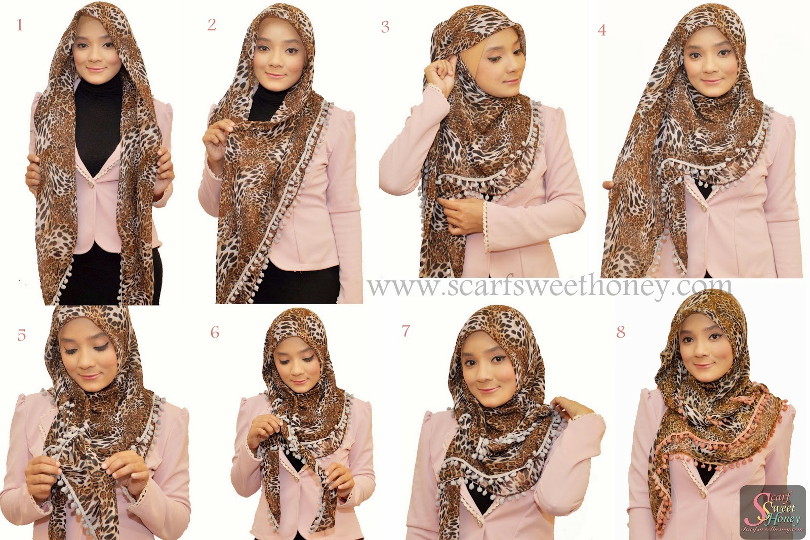 20 Gambar Lengkap Tutorial Hijab Pesta Berkacamata Paling Baru 20 Gambar Lengkap Tutorial Hijab Pesta Berkacamata Paling Baru