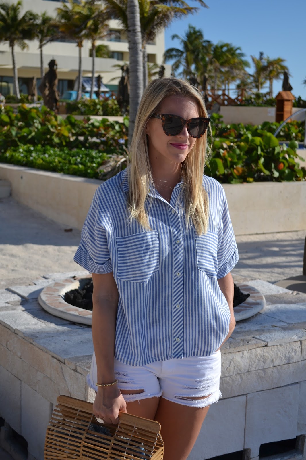 The Fashionably Late Blonde: Spring Stripes