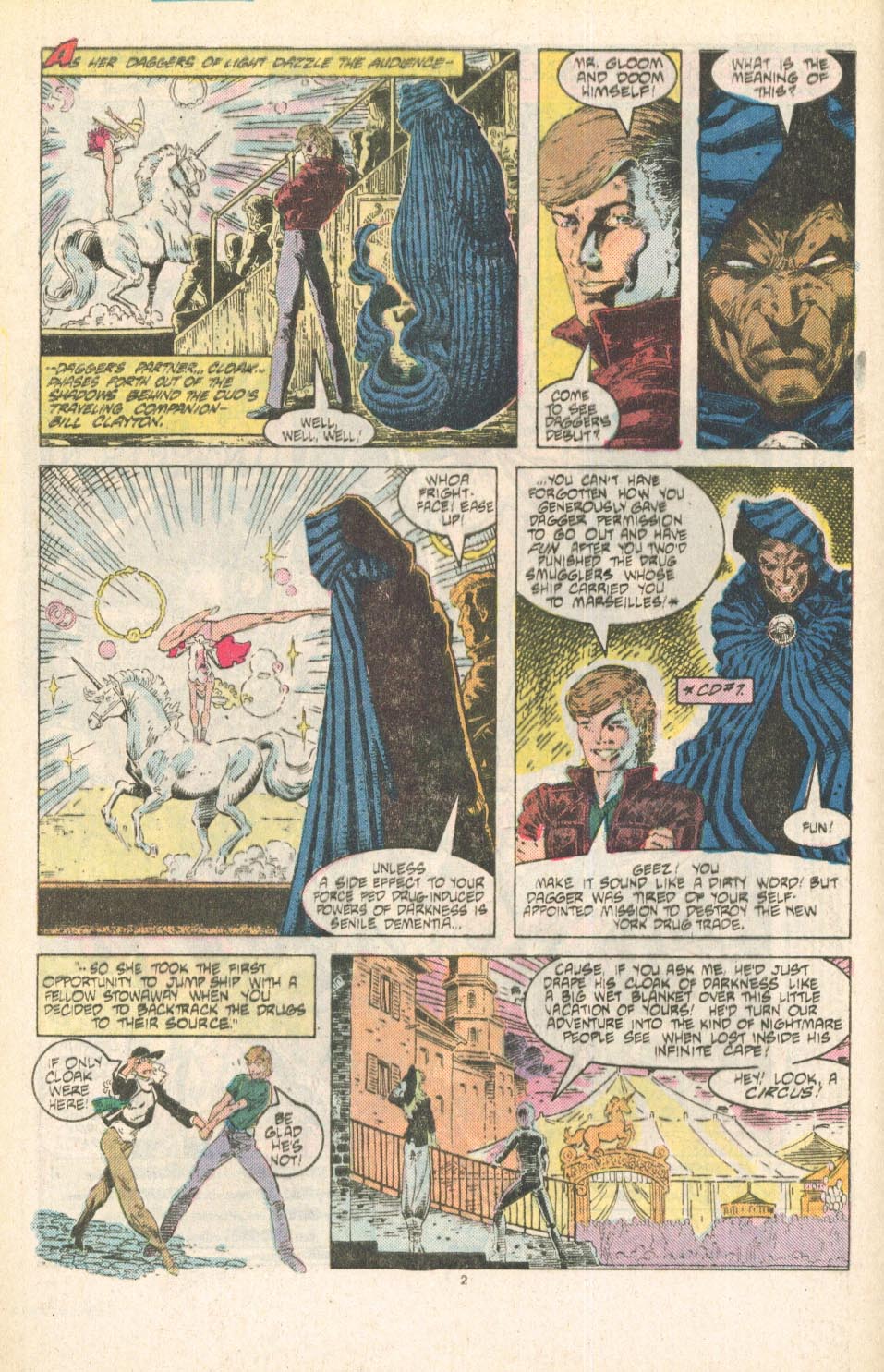 Read online Cloak and Dagger (1985) comic -  Issue #9 - 3