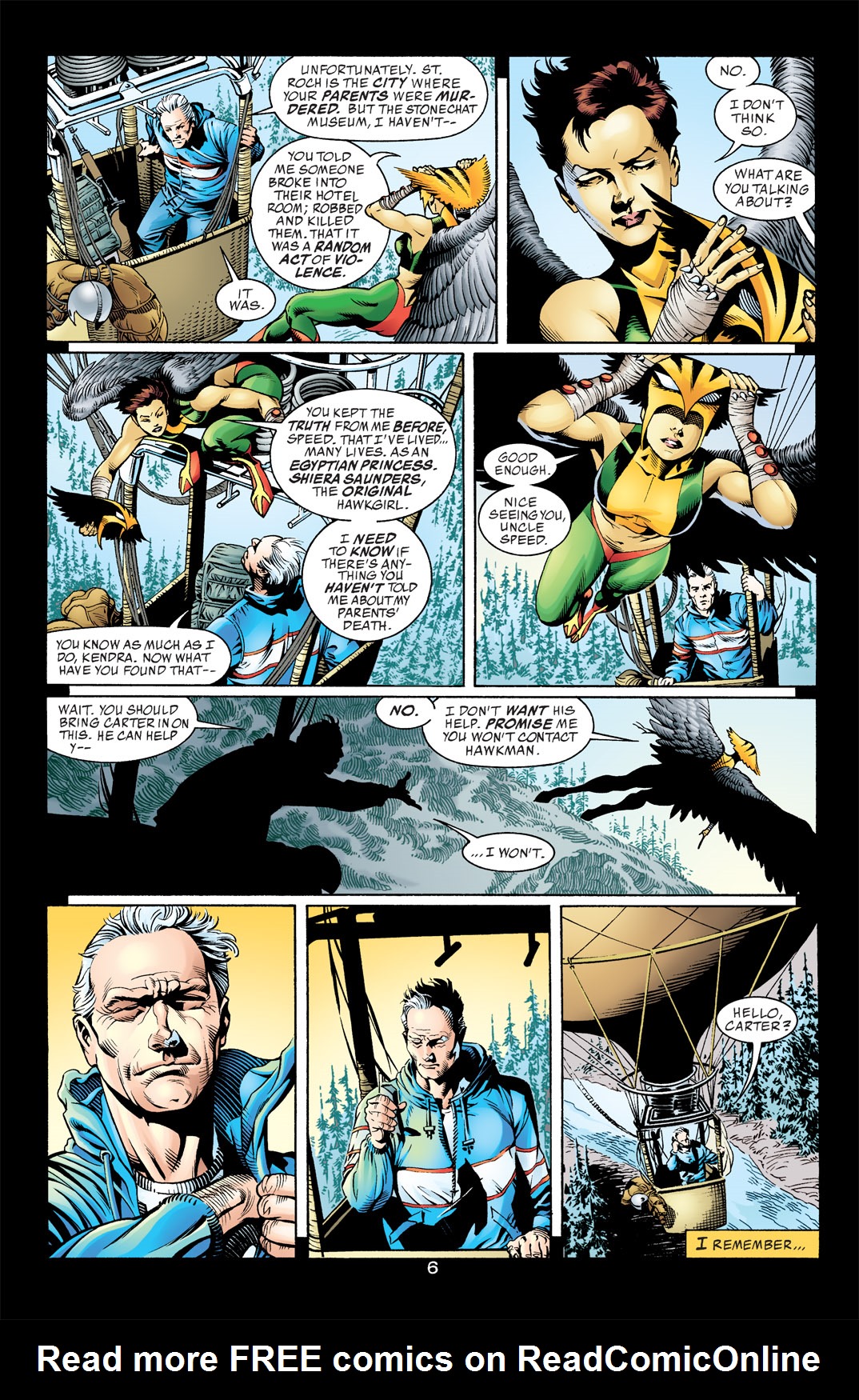 Hawkman (2002) Issue #1 #1 - English 7