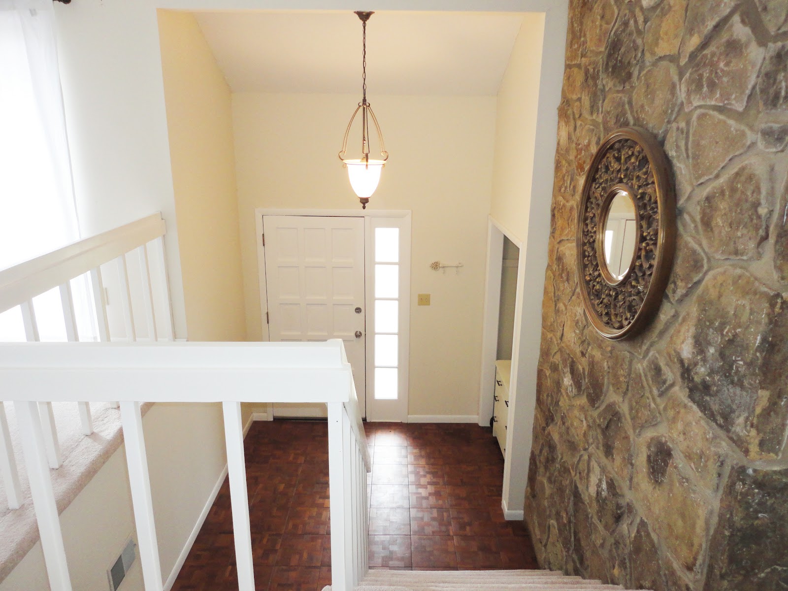 Split entry foyer lighting. split level entryway house pinterest ...