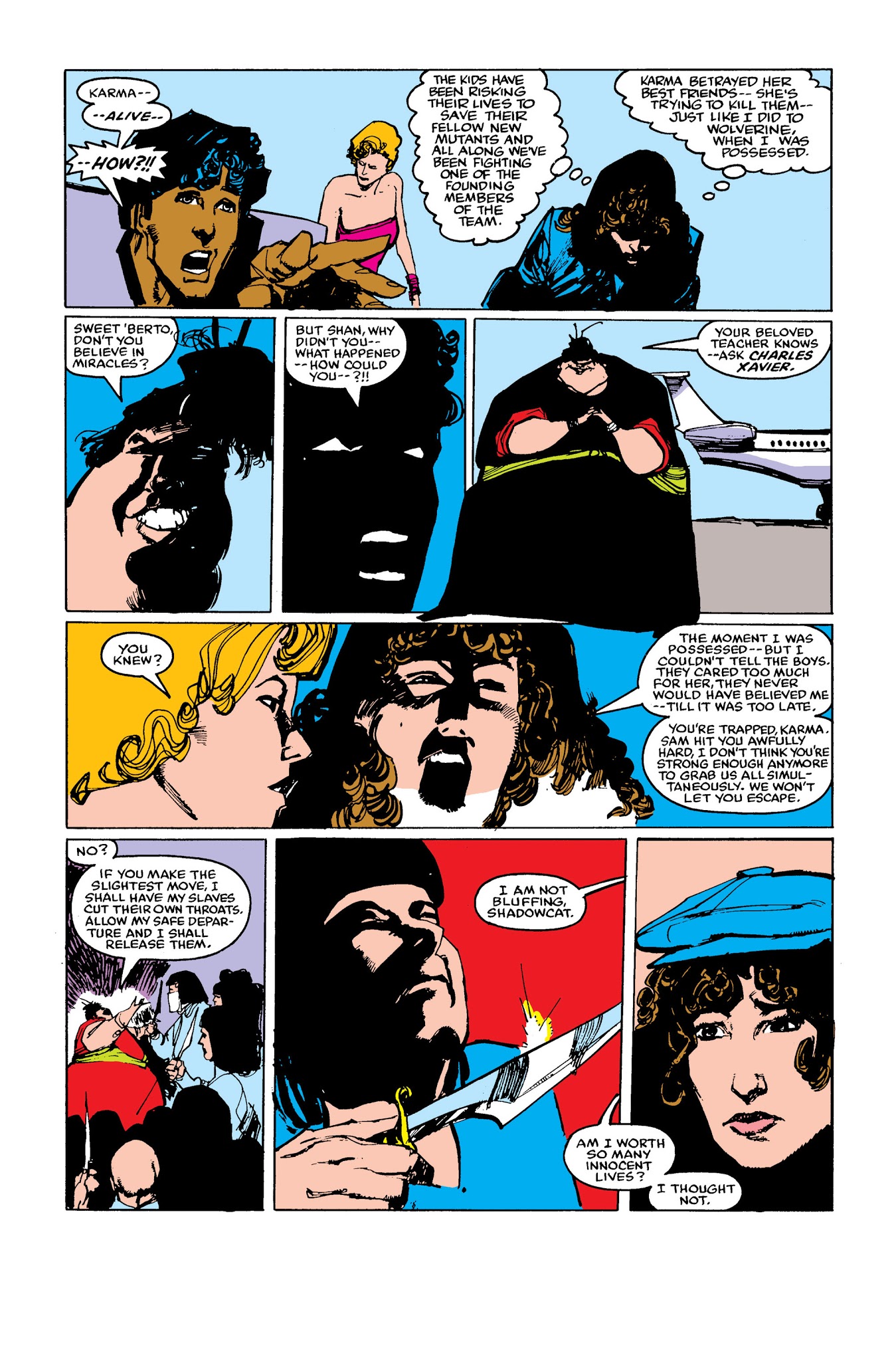 Read online New Mutants Classic comic -  Issue # TPB 4 - 136