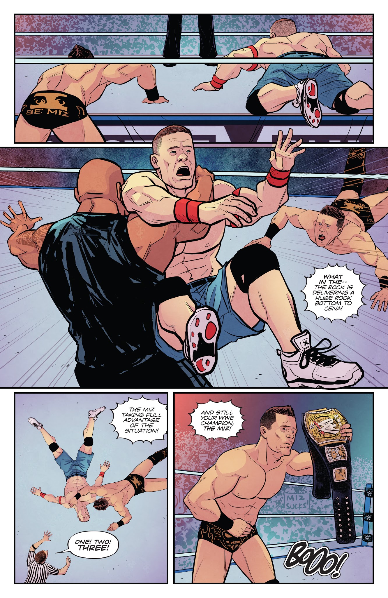 Read online WWE: Wrestlemania 2018 Special comic -  Issue # Full - 10