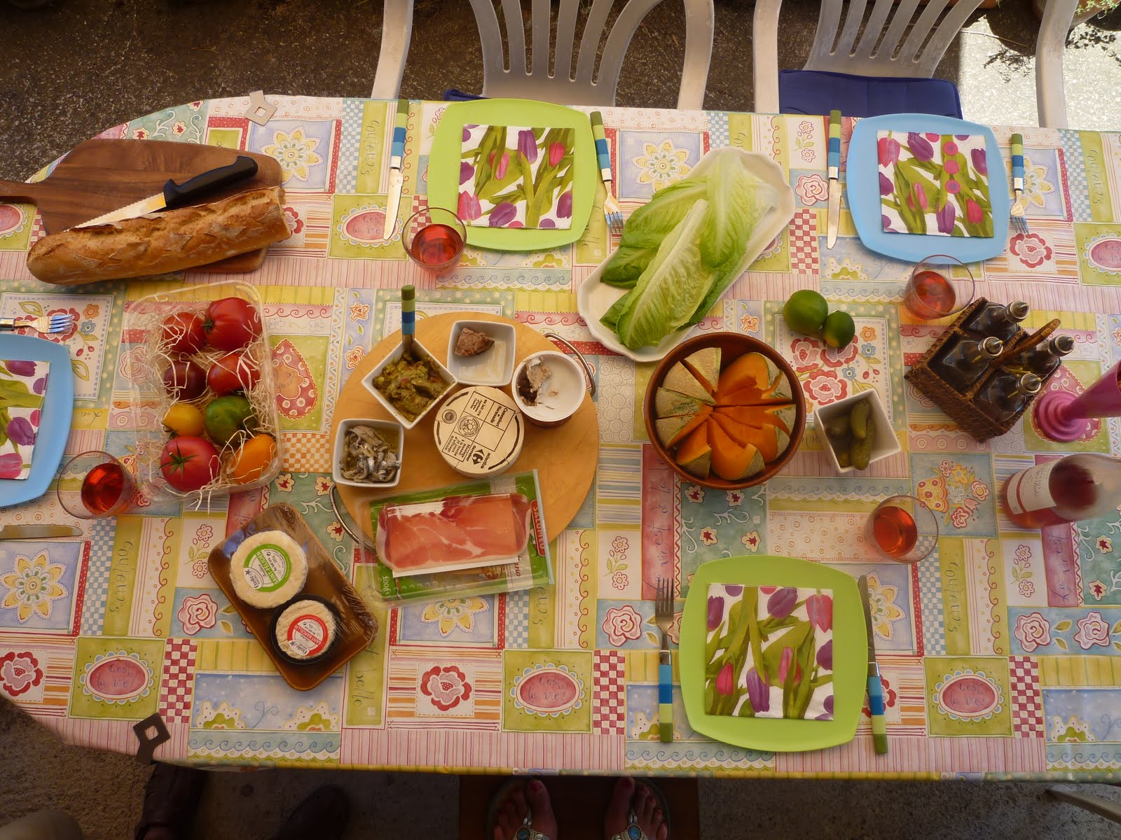 Wat ik gegeten heb Jamie Oliver tomatensalade, gemarineerd in zout