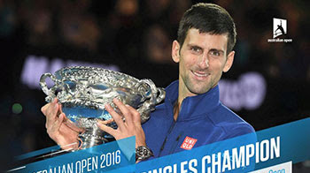 Novak Djokovic campeón del Australian Open 2016
