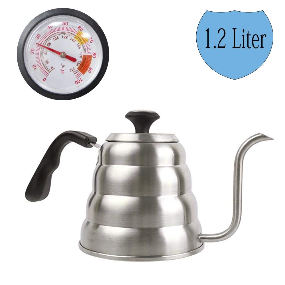 "REVIEW" WATTA Pour Over Coffee Tea Kettle, Fixed Thermometer for Exact