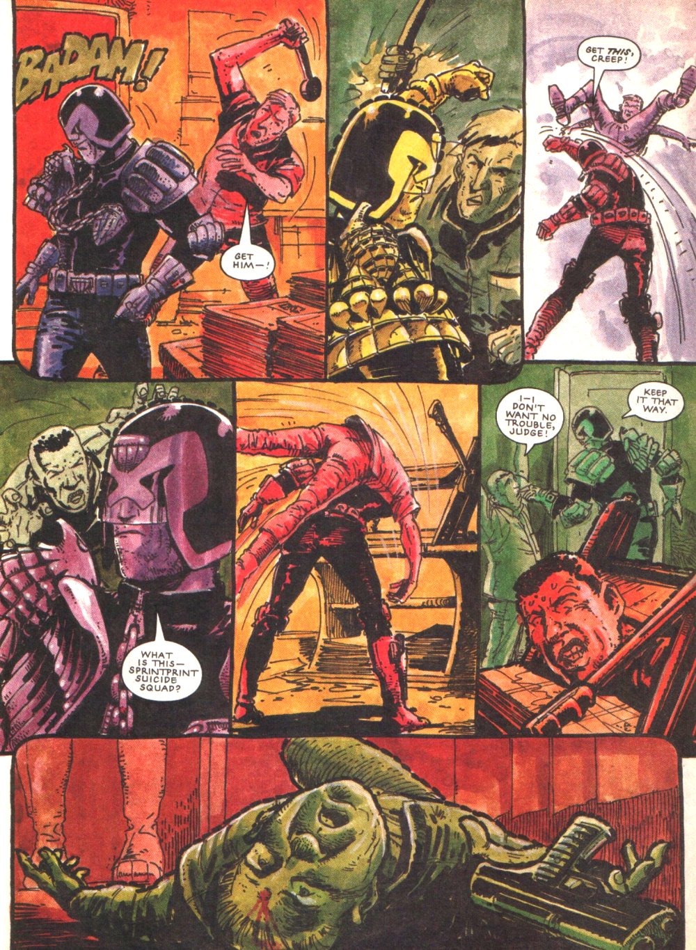 Read online Judge Dredd: The Complete Case Files comic -  Issue # TPB 13 (Part 2) - 134