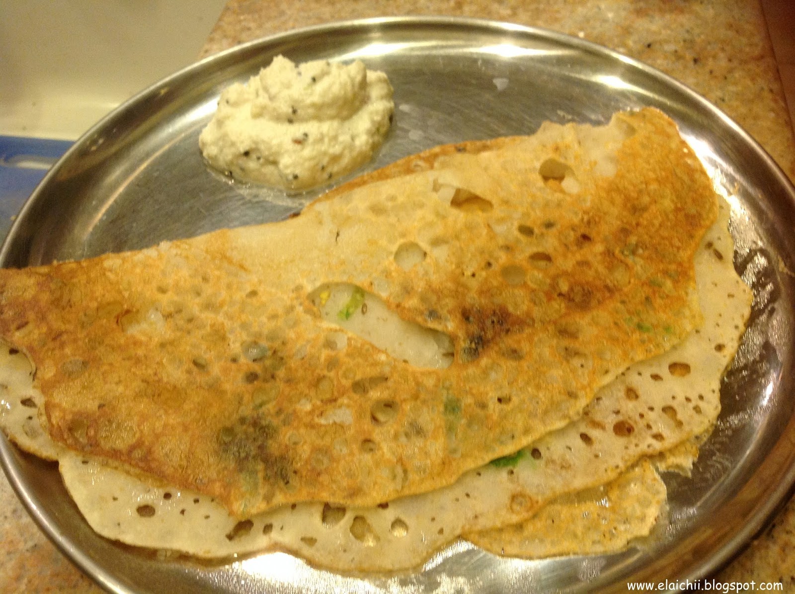 Elaichii Crispy Onion Rava Dosa ( Restaurant Style)
