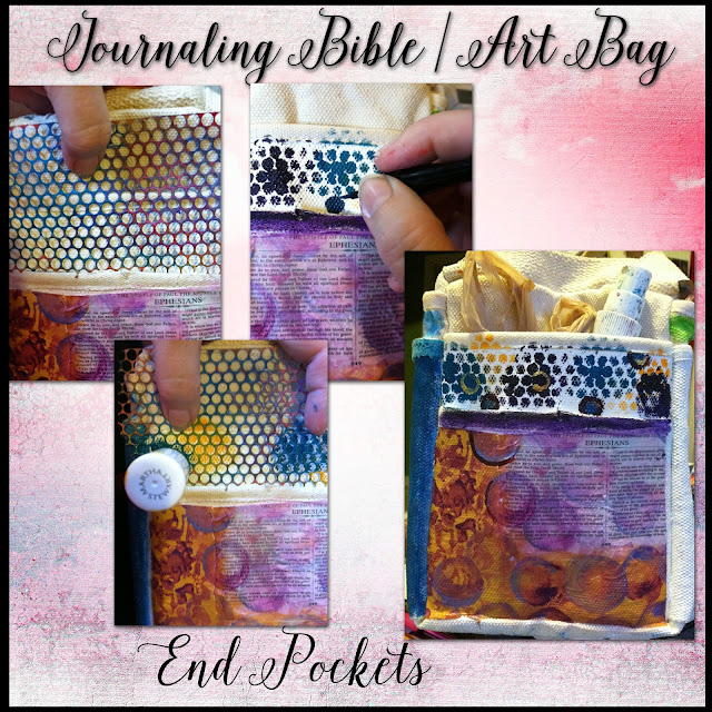 . Steps in the Journaling Bible Journey My Mixed Media Art Bag!