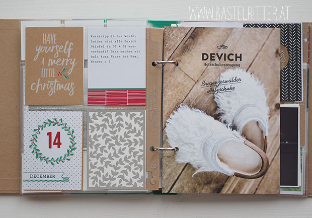 December Daily Stampin up Bastelritter