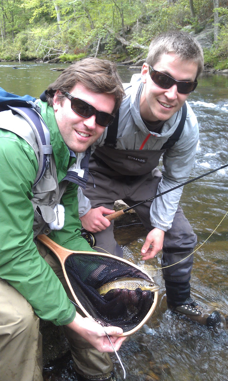 Lew's Fly Angler Chesapeake Bay and Gunpowder River Maryland Fly