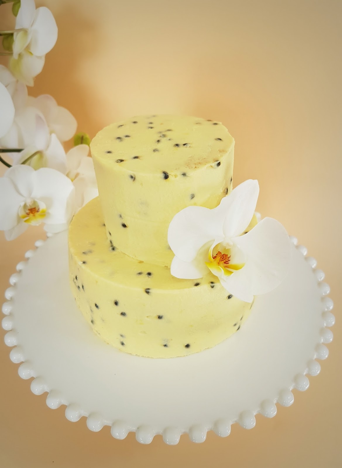 Estela´s Sugar art: Maracuja-Mascarpone Torte